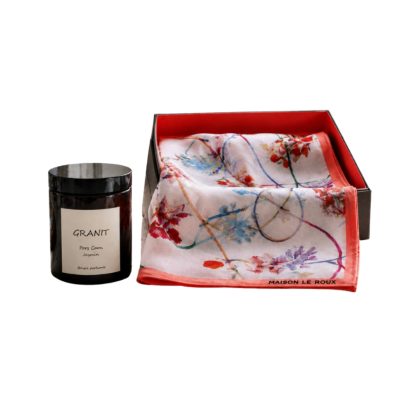 Coffret Voile 190 et sa Bougie Granit